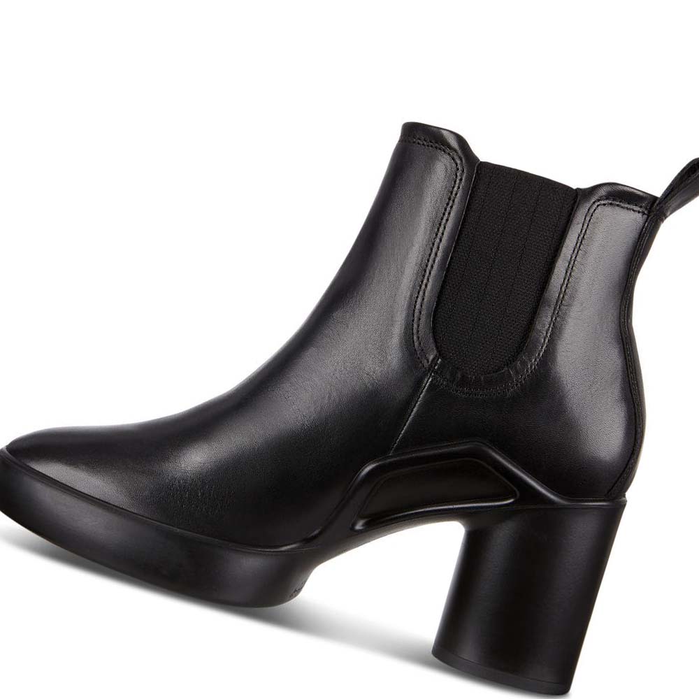 Ecco Shape Sculpted Motion 55 Chelsea Ankle Finskor Dam Svarta | SE 119BEX